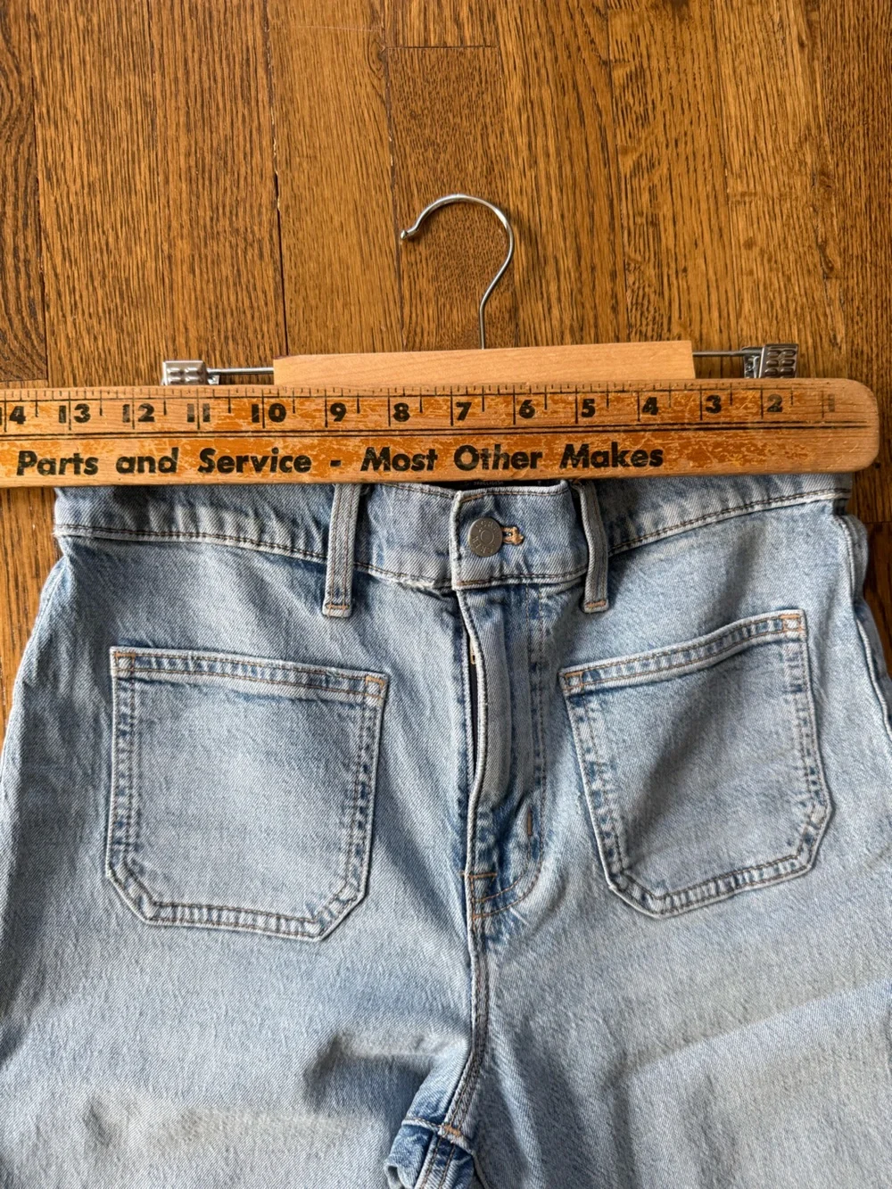 J. Crew Light Blue Wide-Leg Jeans